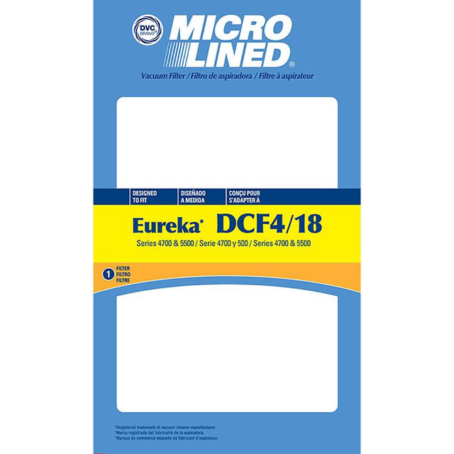 VACUM FLTR EURK DCF-4/18