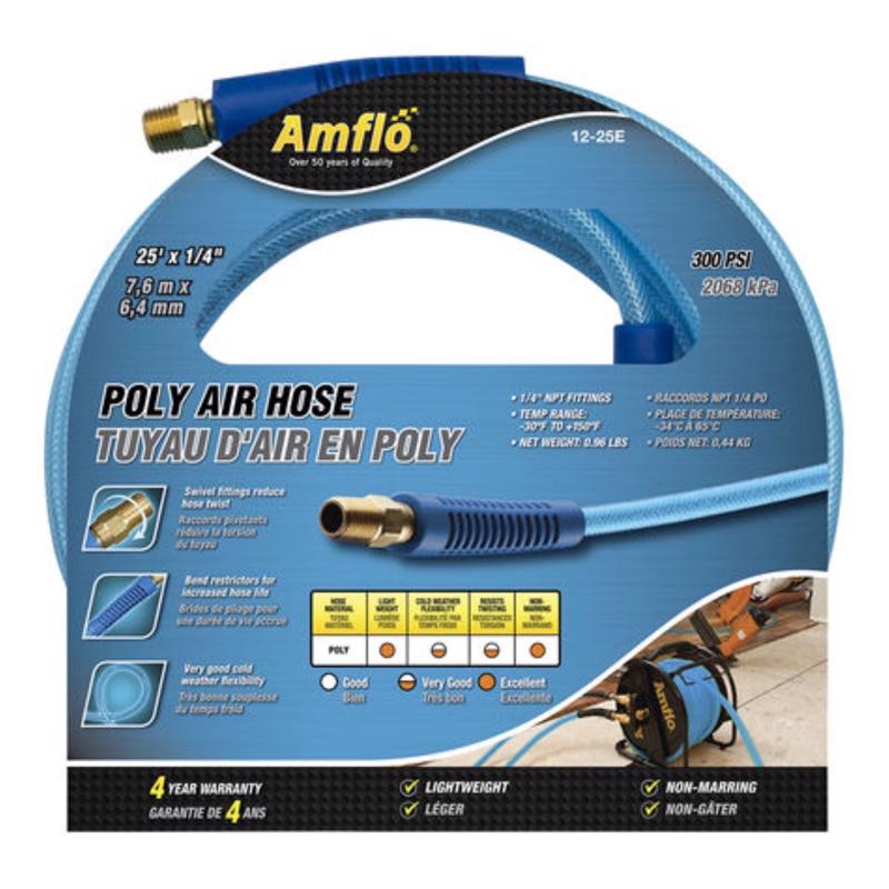 AIR HOSE PLYRTHN BLU 25'