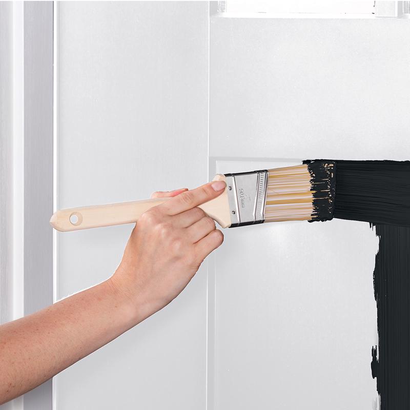 Rust-Oleum Stops Rust Satin Black Tint Base Door Paint Exterior and Interior 1 qt