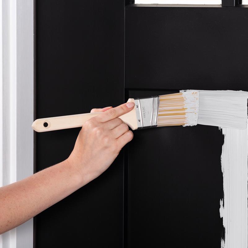 Rust-Oleum Stops Rust Satin White Door Paint Exterior and Interior 1 qt