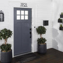 Rust-Oleum Stops Rust Satin Alpine Gray Water Base Door Paint Exterior and Interior 1 qt