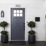 Rust-Oleum Stops Rust Satin Alpine Gray Water Base Door Paint Exterior and Interior 1 qt