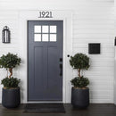 Rust-Oleum Stops Rust Satin Alpine Gray Water Base Door Paint Exterior and Interior 1 qt