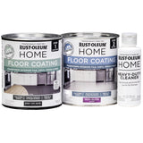 Rust-Oleum HOME Semi-Gloss Deep Tint Base Floor Coating Kit 1 qt