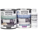 Rust-Oleum HOME Semi-Gloss Deep Tint Base Floor Coating Kit 1 qt