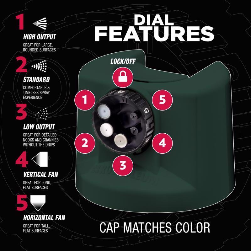 Rust-Oleum Stops Rust 5-in-1 Indoor/Outdoor Satin Hunter Green Oil-Based Oil Modified Alkyd Protecti