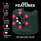 Rust-Oleum Stops Rust 5-in-1 Indoor/Outdoor Satin Hunter Green Oil-Based Oil Modified Alkyd Protecti