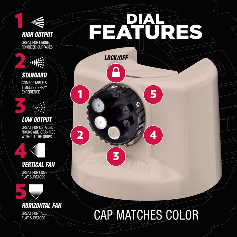 Rust-Oleum Stops Rust 5-in-1 Indoor/Outdoor Satin Brown Oil-Based Oil Modified Alkyd Protective Enam