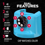 Rust-Oleum Stops Rust 5-in-1 Indoor/Outdoor Gloss Blue Oil-Based Oil Modified Alkyd Protective Ename