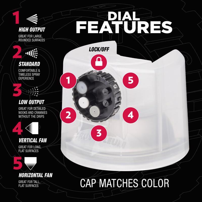 Rust-Oleum Stops Rust 5-in-1 Indoor/Outdoor Satin Crystal Clear Water-Based Protective Enamel 12 oz