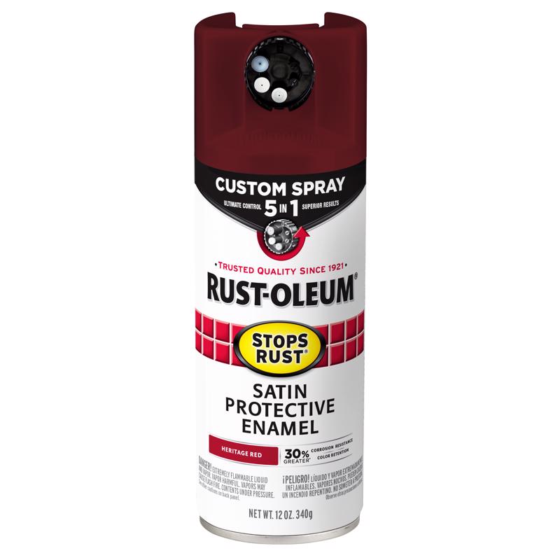 SPRY PAINT STN RED 12OZ