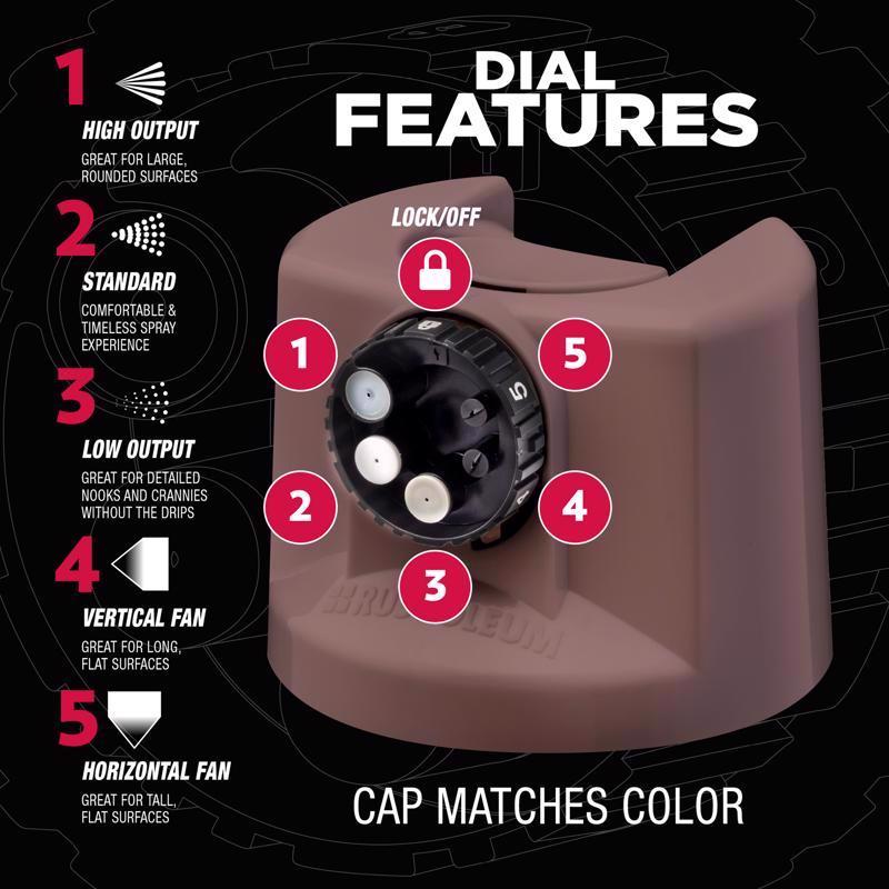 Rust-Oleum Stops Rust Indoor and Outdoor Satin Chestnut Brown Oil Modified Alkyd Spray Paint 12 oz