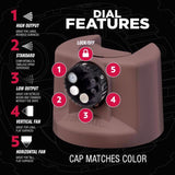 Rust-Oleum Stops Rust Indoor and Outdoor Satin Chestnut Brown Oil Modified Alkyd Spray Paint 12 oz