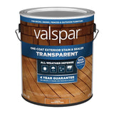 Valspar Transparent Cedar Natural Tone Stain and Sealer 1 gal