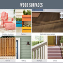 Valspar Transparent Cedar Natural Tone Stain and Sealer 1 gal