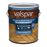 Valspar One-Coat Transparent Honey Gold Stain and Sealer 1 gal