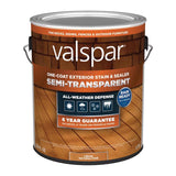 Valspar One-Coat Semi-Transparent Cedar Natural tone Stain and Sealer 1 gal