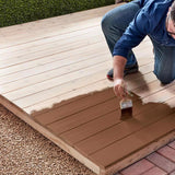 Valspar One-Coat Solid Tintable White Base Stain and Sealer 1 gal