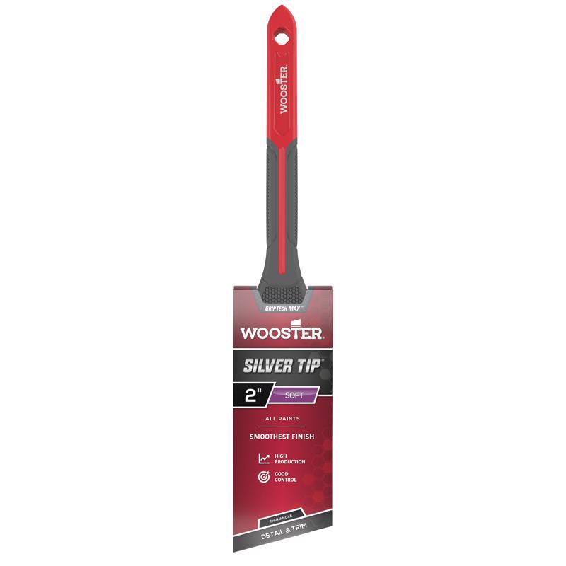 PNT BRSH SILVER TIP 2"