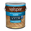 Valspar One-Coat Clear Transparent Deck and Concrete Sealer 1 gal