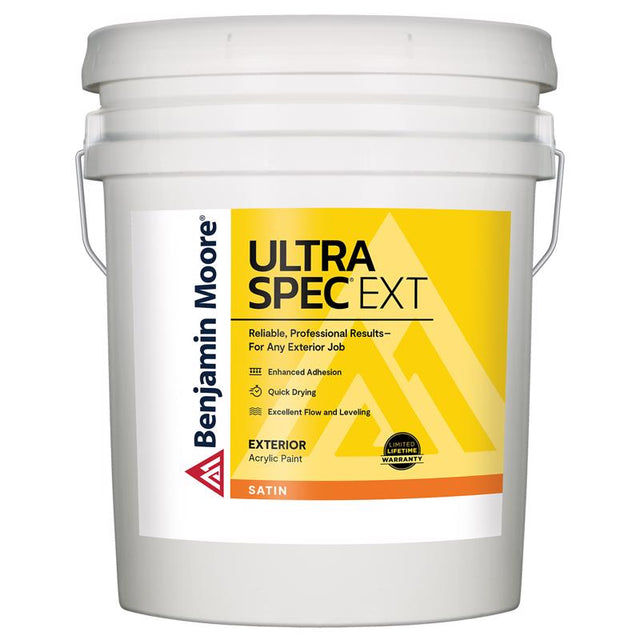 US EXT SATIN WHT 5GAL