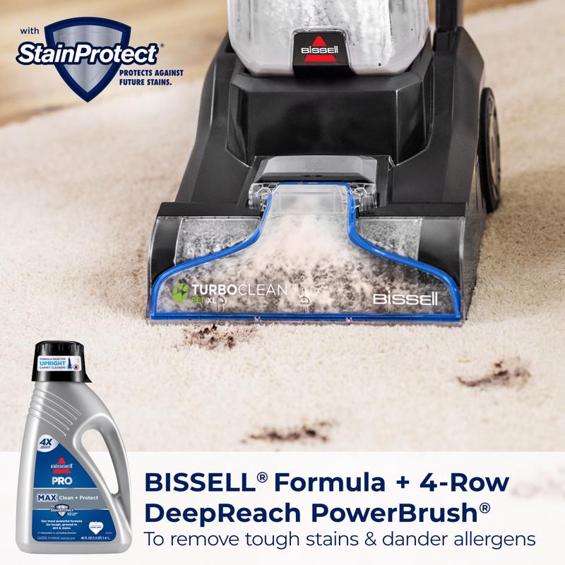 Bissell Homecare TurboClean Bagless Carpet Cleaner 6 amps Standard Black