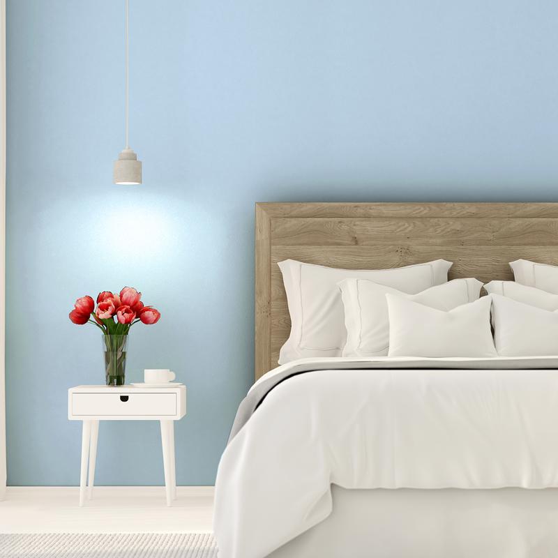 Rust-Oleum Sure Color Eggshell Sky Blue Water-Based Paint + Primer Interior 1 gal