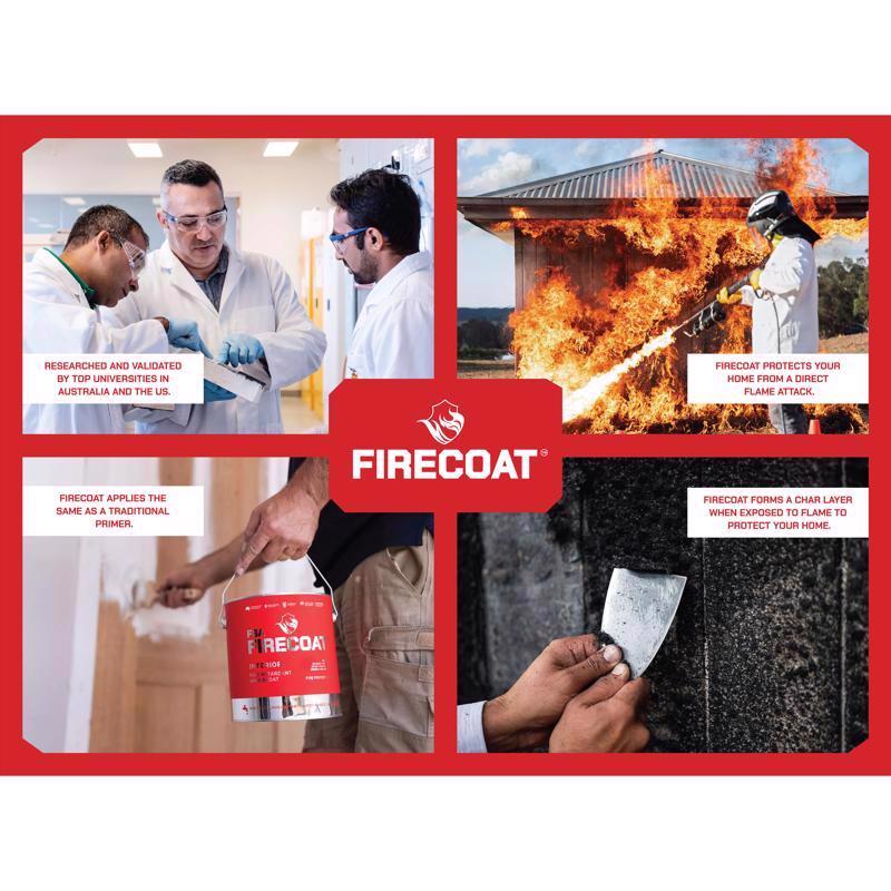 Firecoat Gray Low Sheen Water-Based Primer 2.6 gal