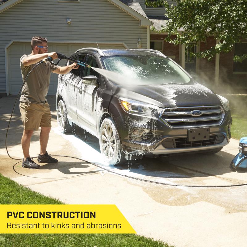 SurfaceMaxx 5/16 in. D X 25 ft. L M22 Replacement Pressure Washer Hose 3200 psi