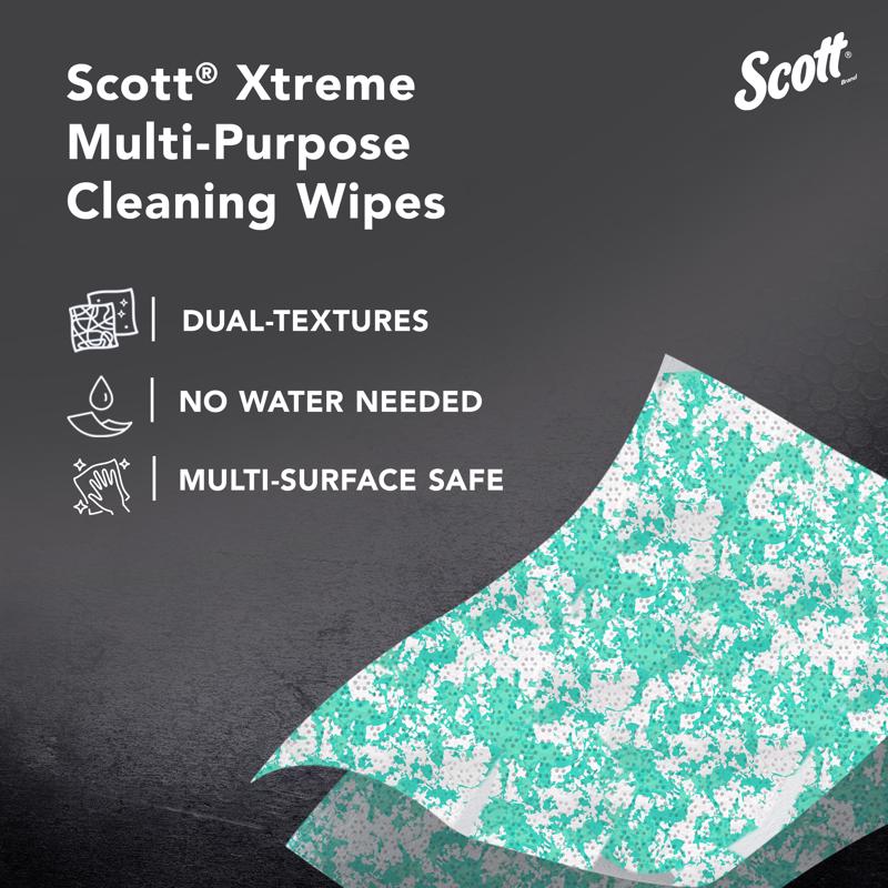 Scott Xtreme Cleaning Wipes 7 in. W X 9 in. L 75 wipes 1 pk