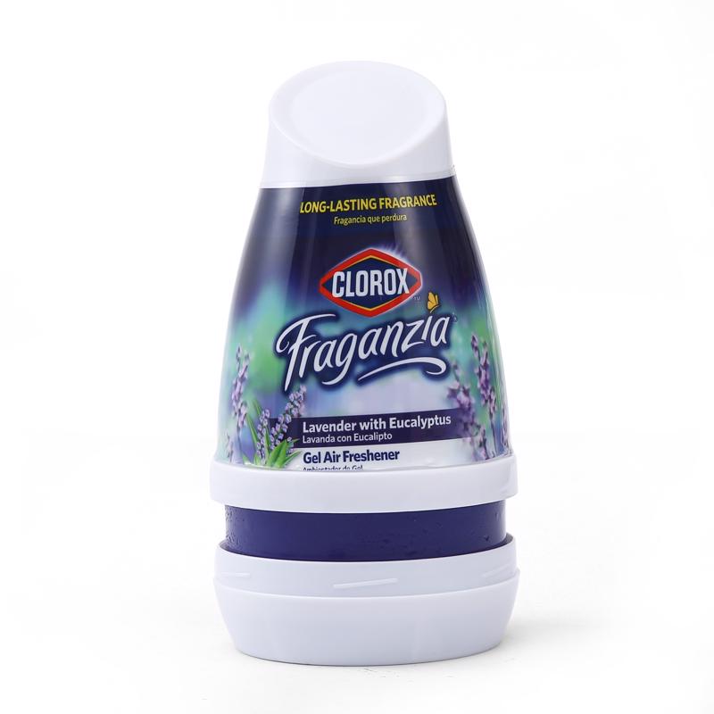 Clorox Fraganzia Lavender Scent Air Freshener 6 oz Gel 1 pk