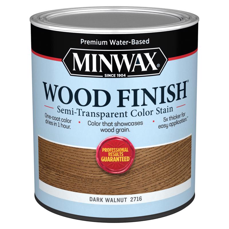 WOOD STAIN DRK WALNT 1QT