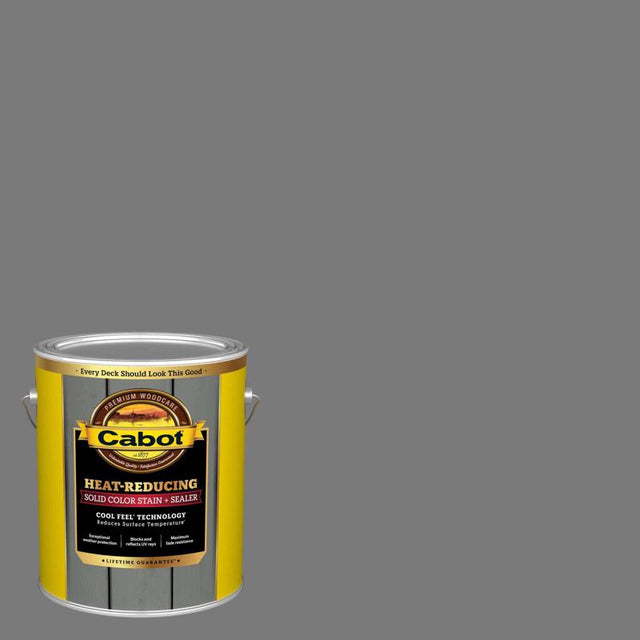 Cabot Heat-Reducing Hampton Gray Water-Based Acrylic Stain & Sealer 1 gal 4 Pack