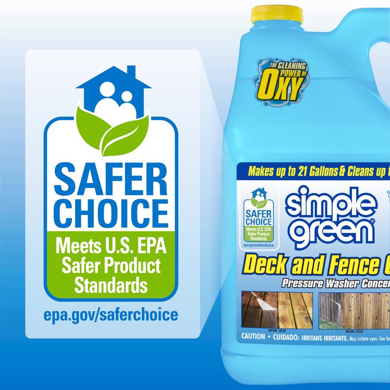 Simple Green Oxy Solve Deck and Fence Cleaner 1 gal Liquid