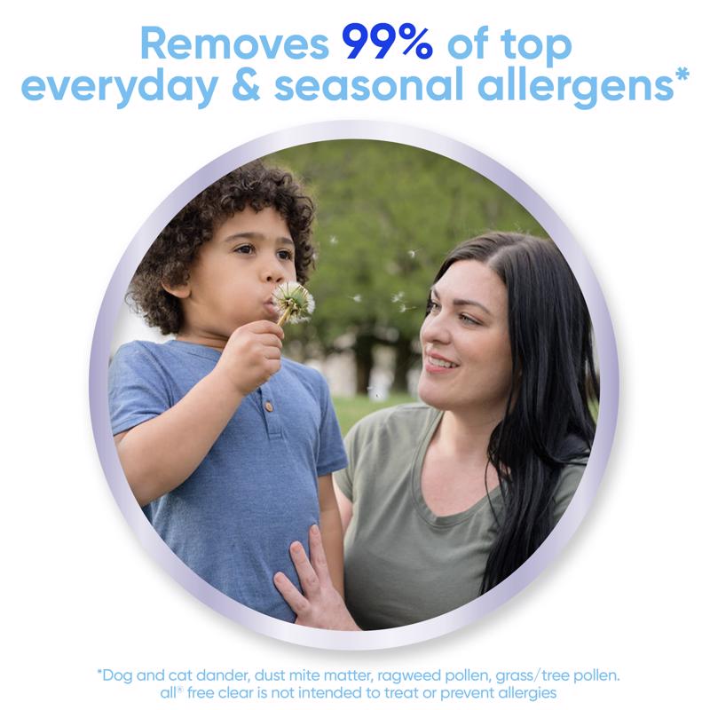 All No Scent Detergent Liquid 88 1 pk