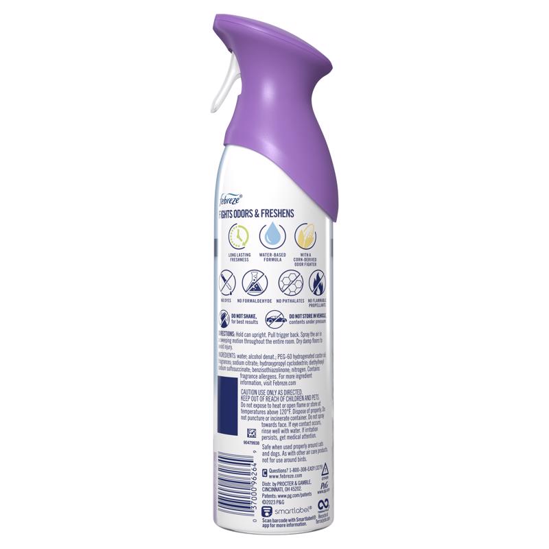 Febreze Air Effects Mediterranean Lavender Scent Air Freshener Spray 8.8 oz Liquid 1 pk