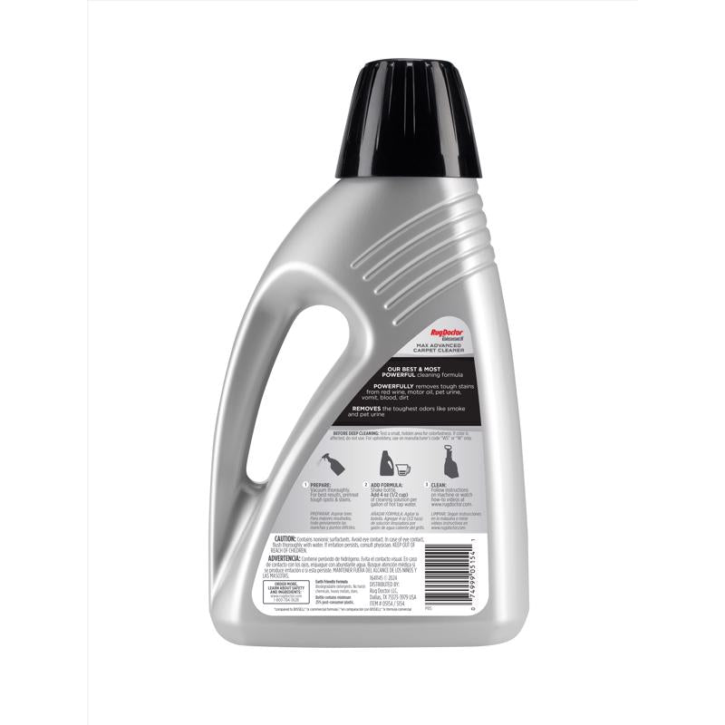 Rug Doctor MAX Bissell Carpet and Upholstery Cleaner 48 oz Liquid Concentrated