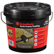 FastenMaster Deck Frame Coating Black Liquid Rubber Sealant Coating 1 gal