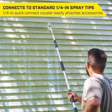 SurfaceMaxx 9 ft. L Extended Reach Wands 4000 psi