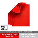 Diablo Sand Demon 4-1/2 in. L X 5-1/2 in. W Assorted Grit Ceramic Blend Sanding Sheet 3 pk