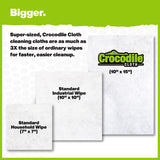 Crocodile Cloth Original Cleaning Cloth 15 in. W X 10 in. L 10 wipes 1 pk