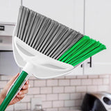 Libman 15 in. W Stiff Recycled PET Broom with Dustpan