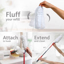 O-Cedar Flex and Catch Microfiber Duster Kit 36 in. L 1 pk