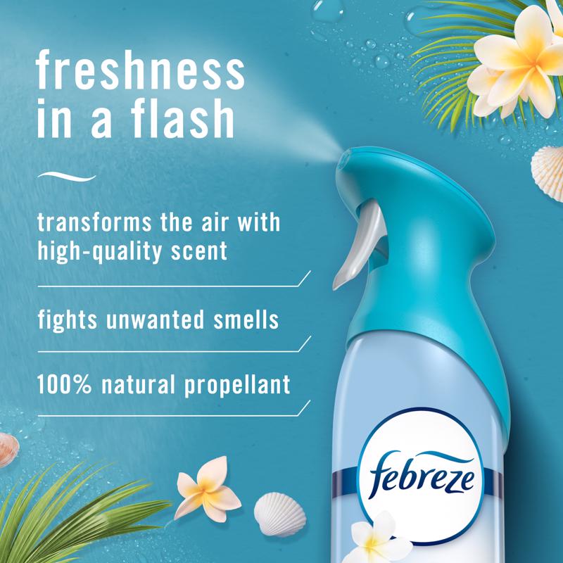 Febreze Air Effects Bora Bora Waters Scent Air Freshener Spray 8.8 oz Liquid 1 pk