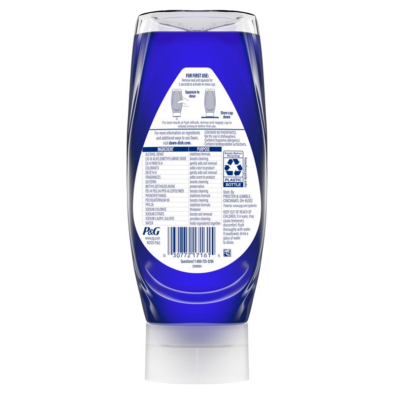 Dawn Platinum Plus PowerSuds Fresh Scent Liquid Dishwashing Liquid 13.6 oz 1 pk