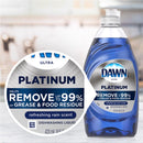 Dawn Platinum Refreshing Rain Scent Liquid Dish Soap 32.7 oz 1 pk