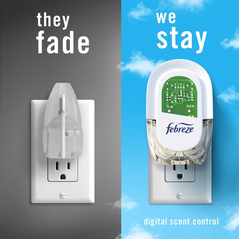 Febreze Plug Linen and Sky Scent Air Freshener Oil Refill 1.75 oz Liquid 2 pk