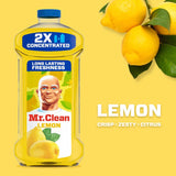 Mr. Clean Lemon Scent Concentrated Multi-Surface Cleaner Liquid 41 oz