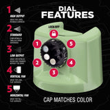 Rust-Oleum Stops Rust Gloss Laurel Green Enamel Spray Paint 12 oz