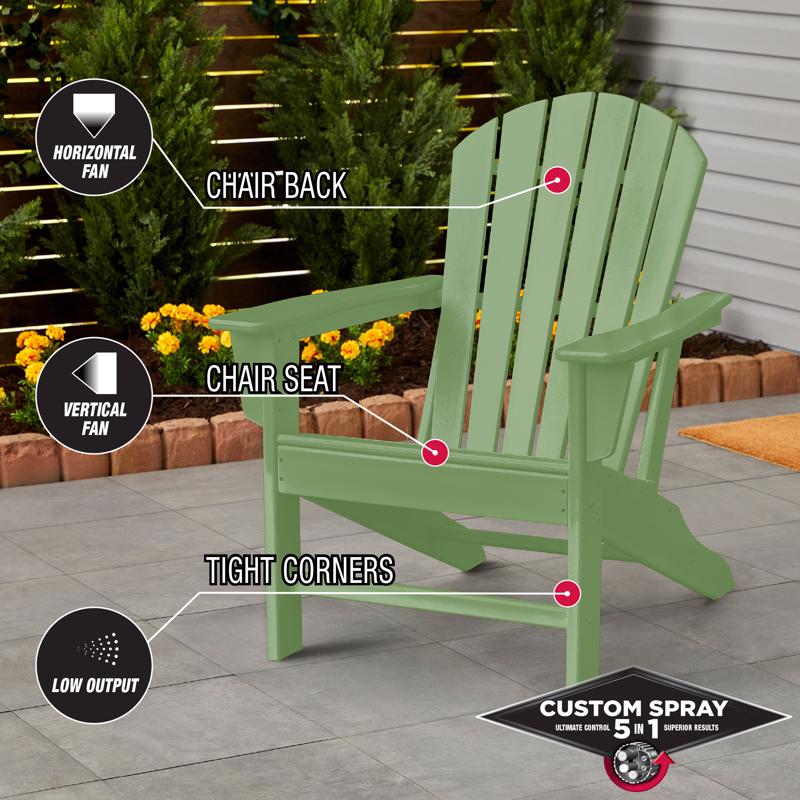 Rust-Oleum Stops Rust Gloss Laurel Green Enamel Spray Paint 12 oz